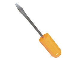 screwdriver isolated on white background