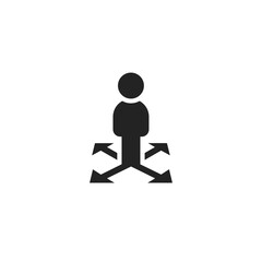 Business Direction - Pictogram (icon) 