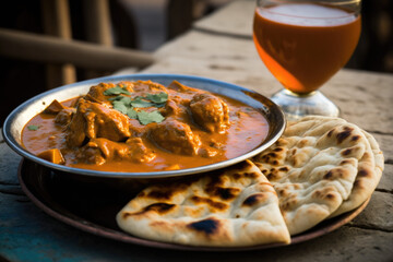 A Taste of India: The Most Mouthwatering Butter Chicken Recipe AI Generative