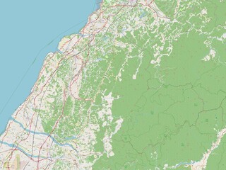 Miaoli, Taiwan. OSM. No legend