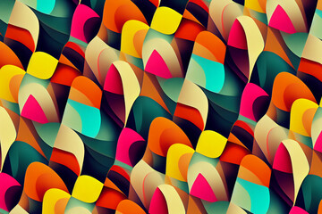 Modern Abstract Background Colorful