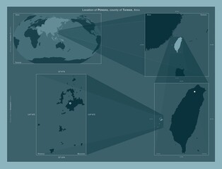 Penghu, Taiwan. Described location diagram © Yarr65
