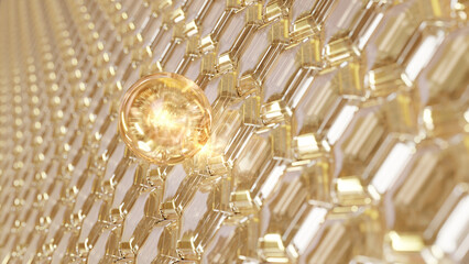 Skin-penetrating cosmetic Magic serum firms up sagging skin cells. new moisturizer for everyday use The dark skin tone was changed by a bright one. Vitamin for care products. a 3D rendering