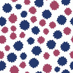 Abstract bold and colorful memphis style pattern, pale colors, generative ai