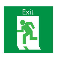 emergency exit sign