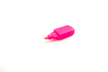 highlighter pen isolated on white background