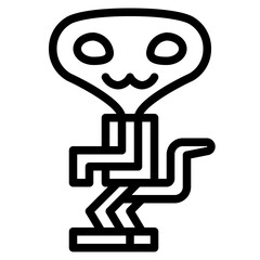 alien icon style