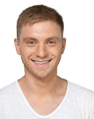 Obraz premium Portrait of a Smiling Man