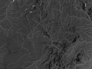 Dodoma, Tanzania. Grayscale. No legend