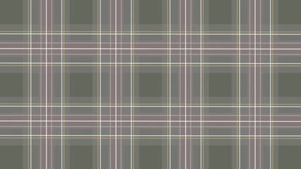 Scottish checkered background in grey green