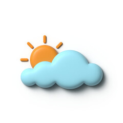 Cloudy weather icon