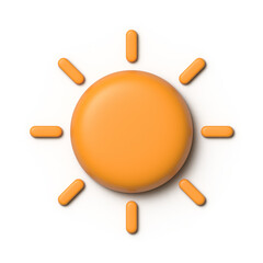 Sunny weather icon