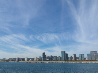 Fototapeta premium Sommerzeit in Barcelona