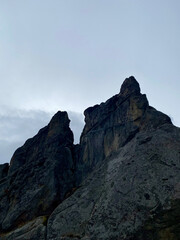 rock in the mountains