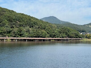 경기도 의왕시 백운호수 풍경