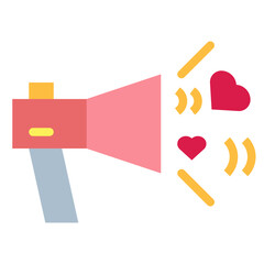 speaker flat icon style