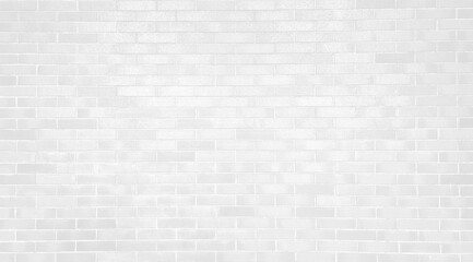 modern white brick wall texture used as background, brick wall texture for for interior or exterior design. backdrop in bright white color tone. empty, old, brick wall background with copy space.