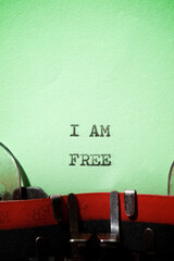 I am free text