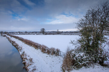 Snowy Hilperton, Wiltshire
