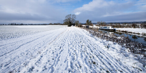 Snowy Hilperton, Wiltshire