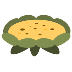 Flower plant botanical decoration