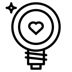 idea line icon style
