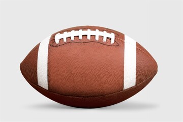 Classic leather american Football ball