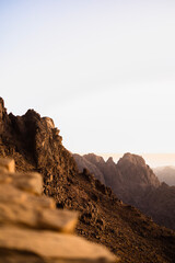 Obraz premium sunrise in the mountains