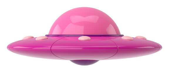 UFO. 3D illustration. 3D rendering. © dekzer007