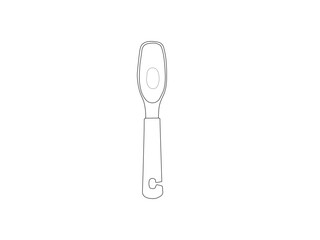 yoghurt in spoon.Spoon, fork and knife. Vector silhouette.Golden spoon and fork isolated on a white background. Sujeo linear icon. Metal chopsticks. Spoon for eating. Oriental tableware.