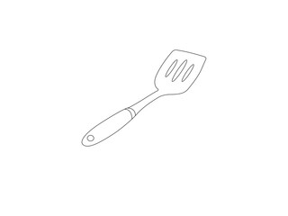 Spoon with content symbol. Tea spoon with sugar, salt, flour or other ingredient side view.Set of fork, knife and spoon isolated on white. Vector illustration. Ready for your design.
