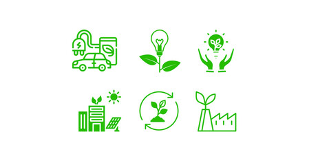 green energy  eco icon,  green energy.  eco friendly logo.