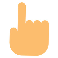 Cursor hand clicking finger arrow computer