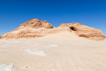 Dragon mountain in Sinai desert, Egypt