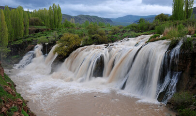 Obraz premium Muradiye Waterfall - Van - TURKEY