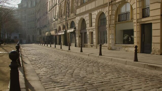 Place Dauphine in the center of Paris