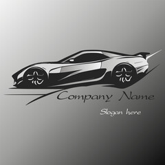 A minimalist car logo for companies specializing in (Automobile industry,Car service,Car dealerships and Car repair shops,Car rent,Automobile spare parts)