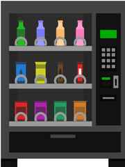 Vending Machine Illustration