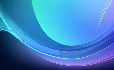Abstract digital wave of Futuristic Technology background. Ai generated image.