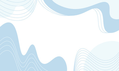 Modern backgrounds with blue abstract shapes and lines. Template for design and creative ideas.