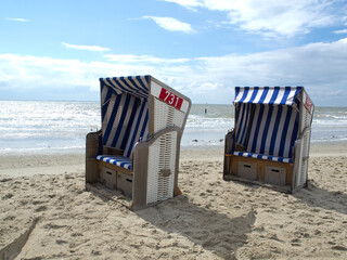 Am Strand von Norderney