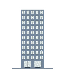Tower City building Illustration, Skyscraper Real Estate habitable building Silhouette