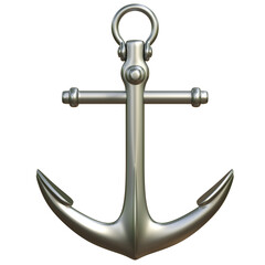 Anchor isolated 3d rendering © koya979