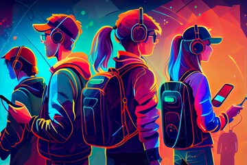 Digital Natives Embracing the Metaverse: Young People in Cyberspace. Generative AI.