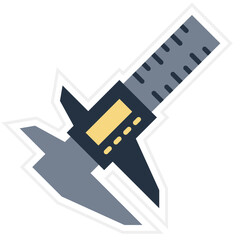Caliper Sticker Icon