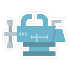 Vise Sticker Icon