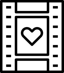 film reel love icon