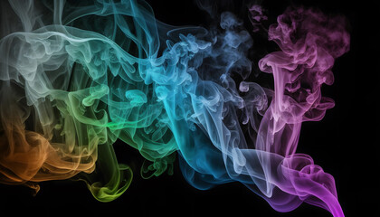 abstract smoke background