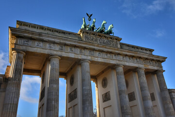 Full frame shot of Brandenburg Gate in Berlin
