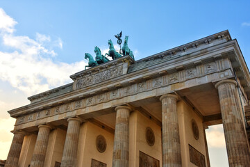 Full frame shot of Brandenburg Gate in Berlin
